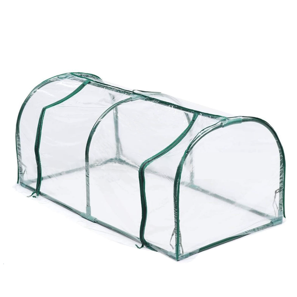 Outdoor Mini Garden Greenhouse with Zipper Openings