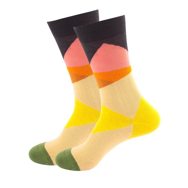 Boss Happy Abstract Mens Socks Freesize - Abstract Style