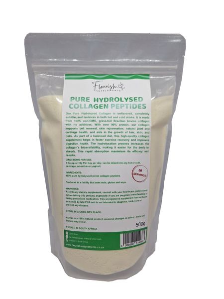 Pure Hydrolysed Collagen Powder 500g