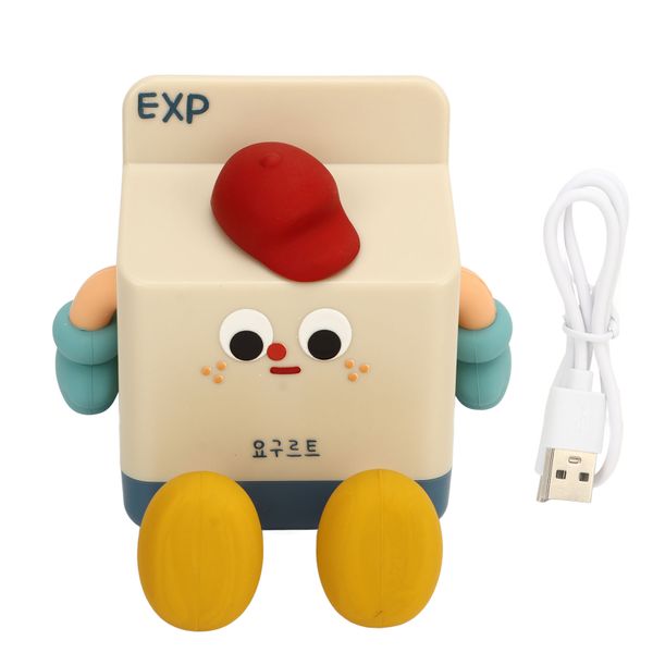 Rechargeable Milk Box Night Lamp for Bedroom