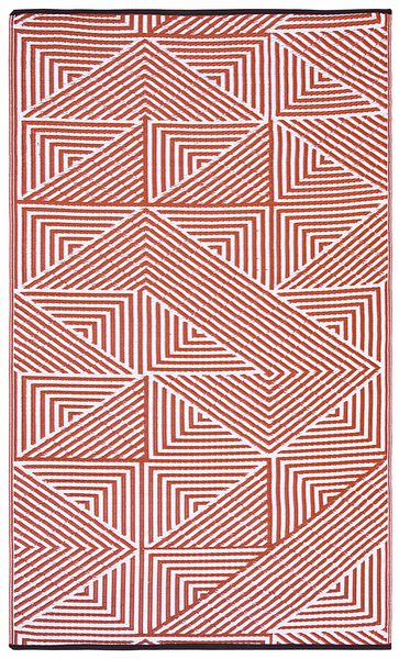 Fab Habitat Outdoor / Indoor Rug Tokyo Burnt Orange
