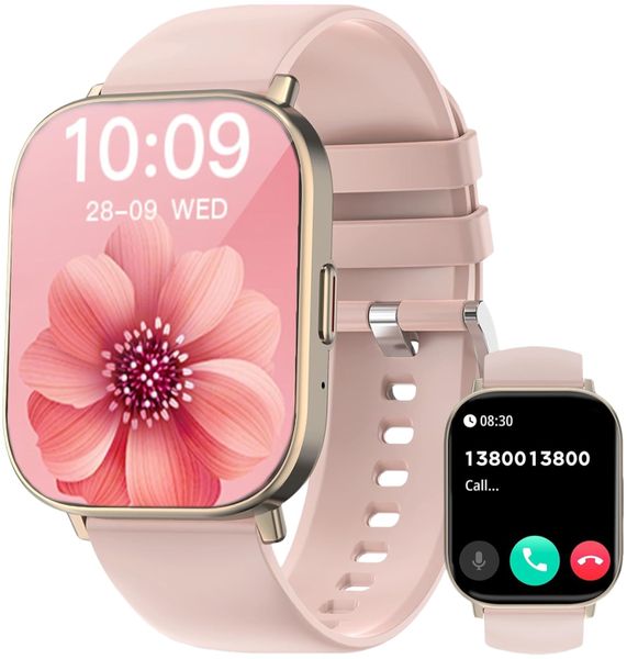Watch, 2.01" HD Smart Watches Women, Fitness Tracker with Blood
