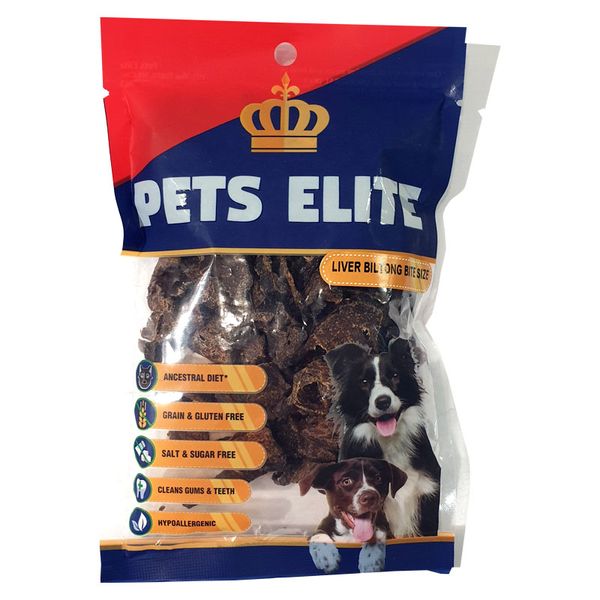 Pet's Elite Liver Biltong Bite-Size 100g