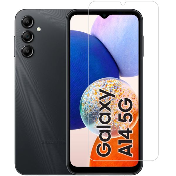 Screen Protector Guard Tempered Glass For Samsung Galaxy A14 - Pack of 2