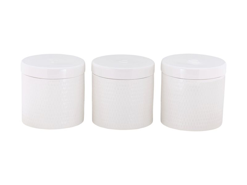 Maxwell and Williams Diamonds Canister 600ML - Set of 3