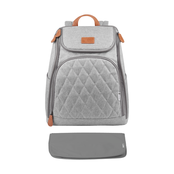 Totes Babe Montana Diaper Backpack - Grey