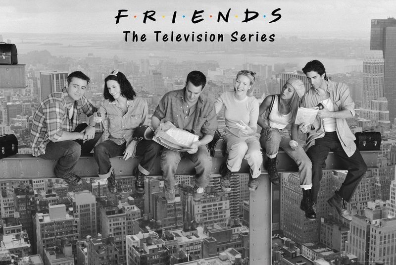 Friends - On Girder Poster