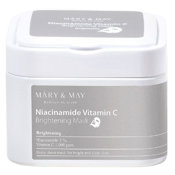 Mary &amp; May Niacinamide Vitamin C Brightening Mask 30ea/400g