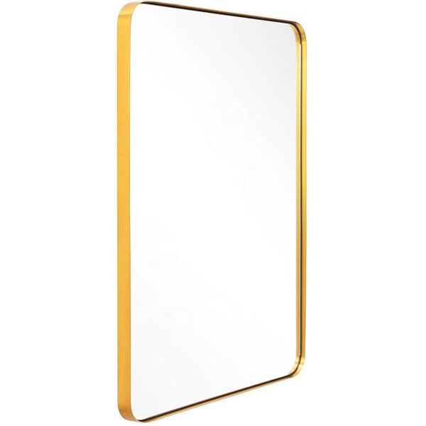 Gold Bathroom Mirror 80 X 50CM