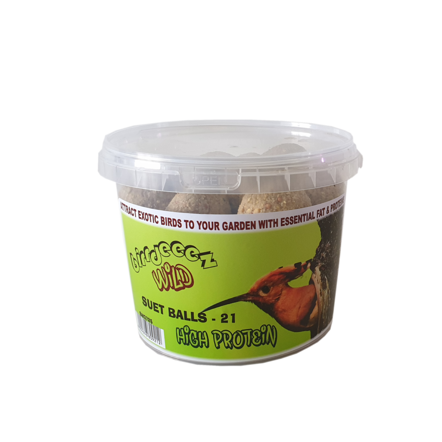 Birdies Suet Balls High Protein 21 Balls per Bucket Shop Today. Get