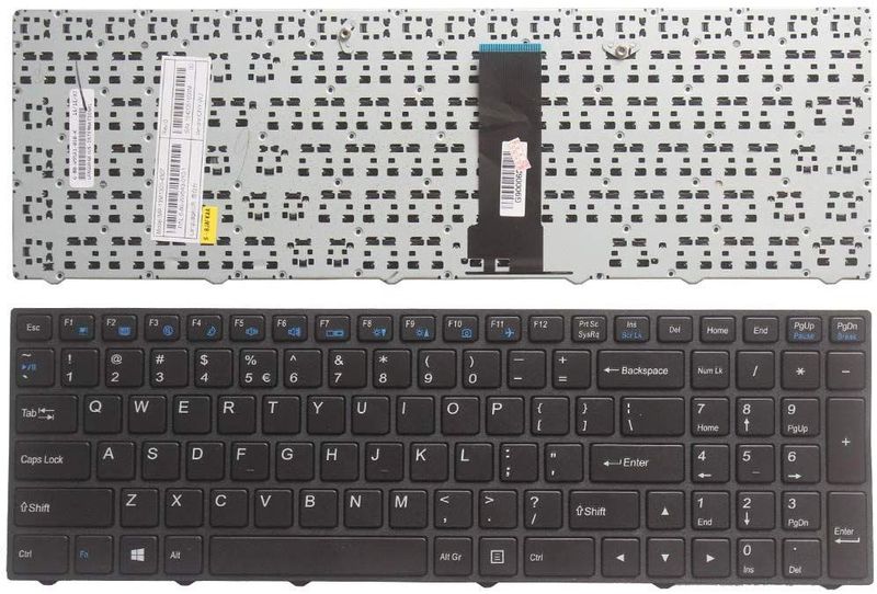 Replacement keyboard for Mecer, Proline, Clavo WA50SFQ, WA50SJQ, WA50SRQ,