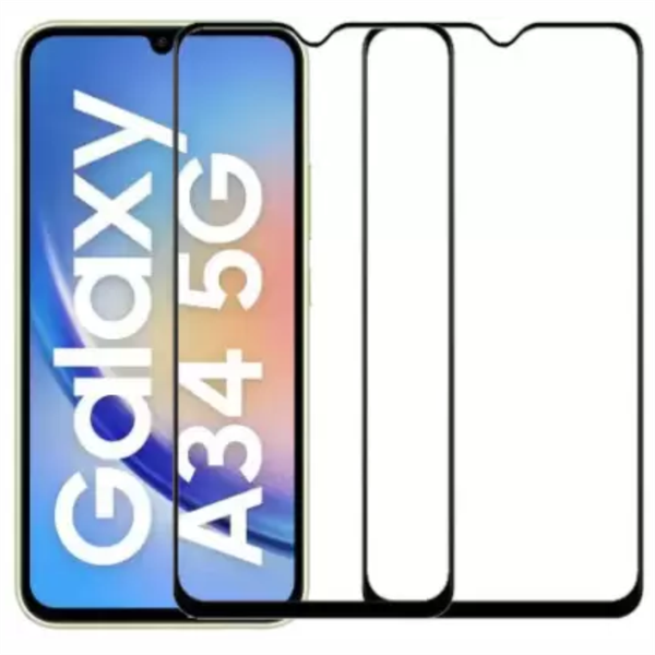 9D Tempered Glass Screen Protector For Samsung Galaxy A05s - Full Coverage