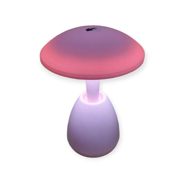Rechargeable 3 Gear Mushroom Desktop Lamp
