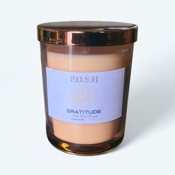 Natural Soy Wax Scented Candle - Rooibos Aloe &amp; Mint