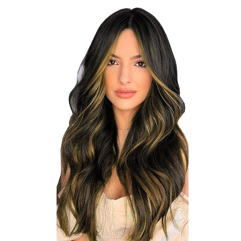 50cm Curly Wavy Long 4 PCS Set Thick Clip In On Hair Extensions Buy