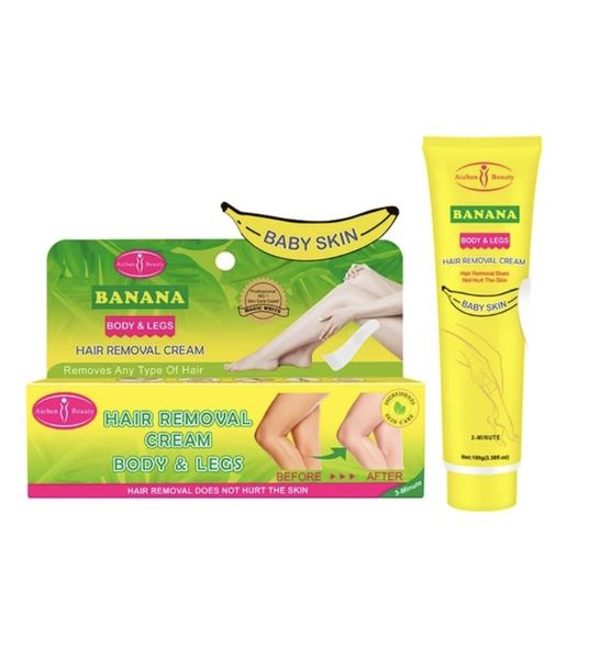 Banana Body &amp; Legs Hair Removal Cream