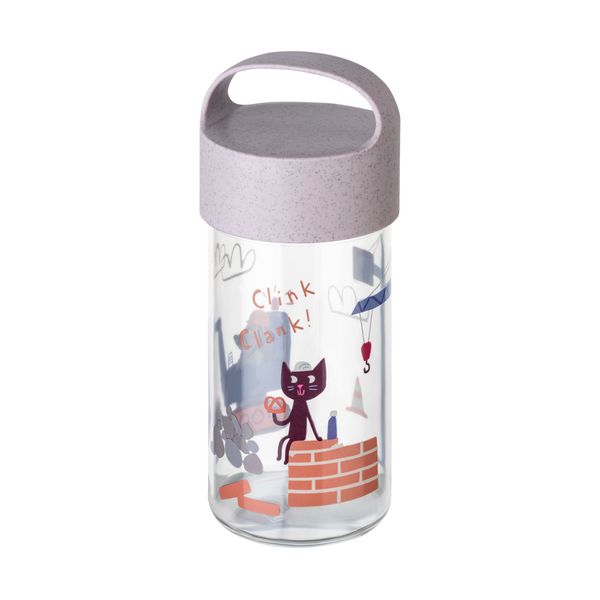 Koziol Buddy Trucks Kids Snackpot and Water Bottle - 500 ml