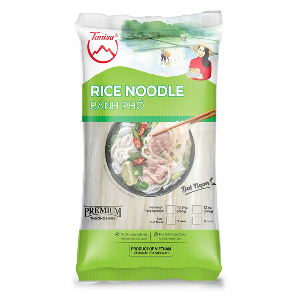 Rice Noodle (Banh Pho) - 400gr x 2