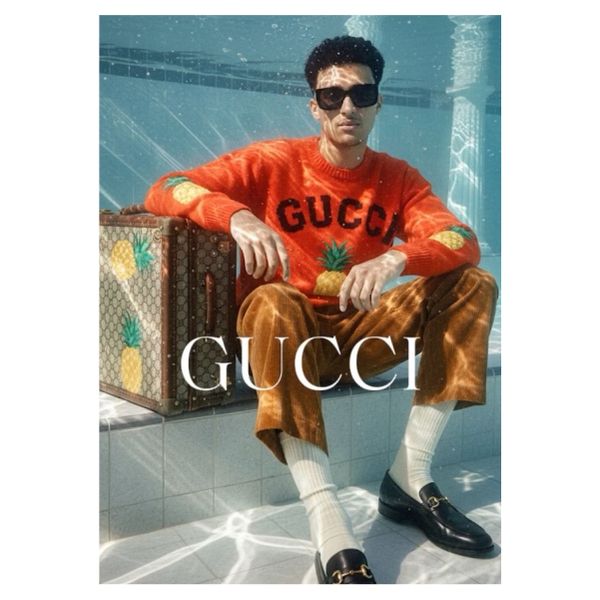 Gucci Under Water - A1 Poster