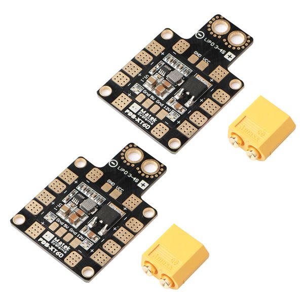Pdb Xt60 Power Distribution Board Bec 5V 2A 12V0 5A Xt60 Plug For Fpv