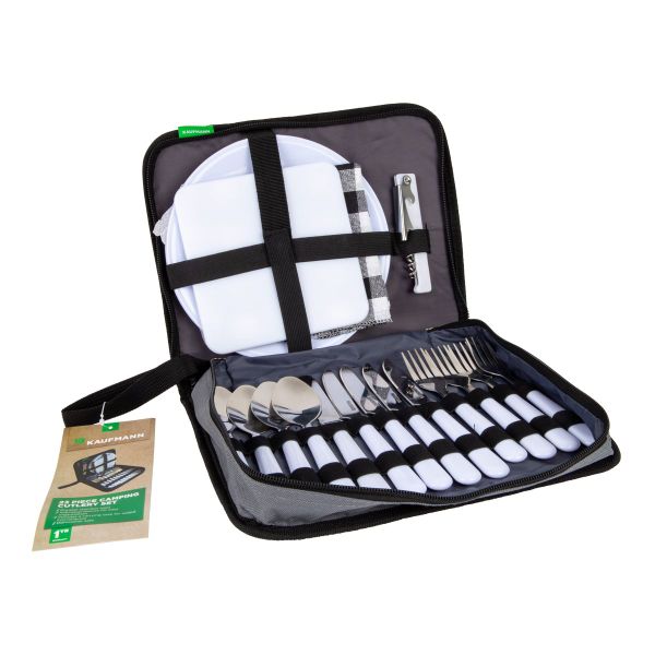 Kaufmann Camping Cutlery Set - 23 Piece