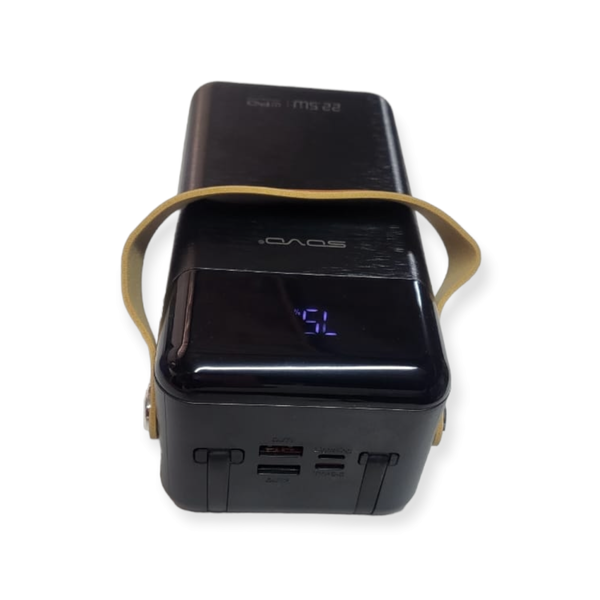 PD121 Power Bank Fast Charging QC3.0 60000mah with PD Port + Key Chain