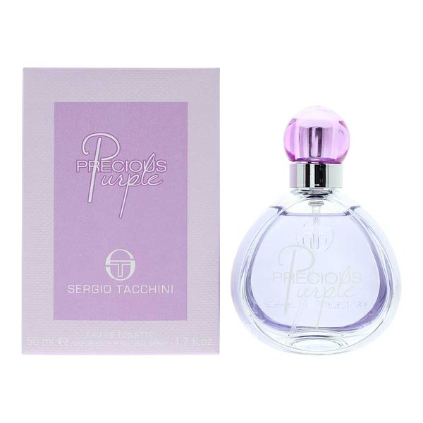 Sergio Tacchini Precious Purple Eau de Toilette 50ml (Parallel Import)