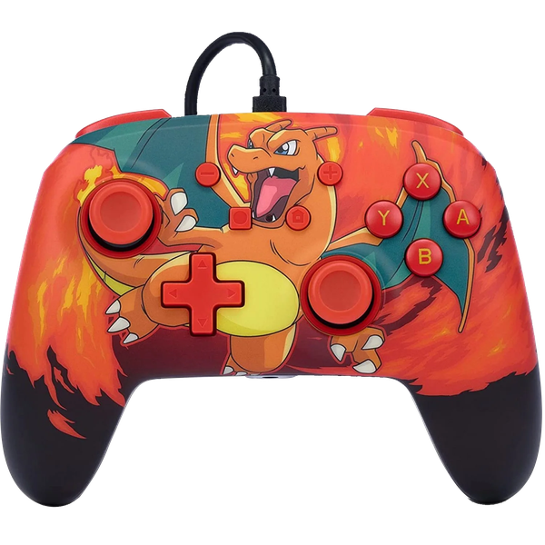 PowerA Enhanced Wired Controller - Pokemon Charizard Vortex