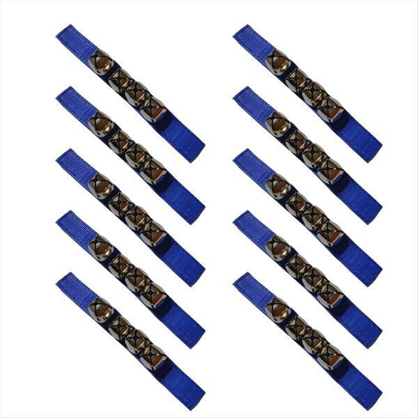 Dark Blue 10Pcs Orff Handbell Multi-Faceted Development Handbell