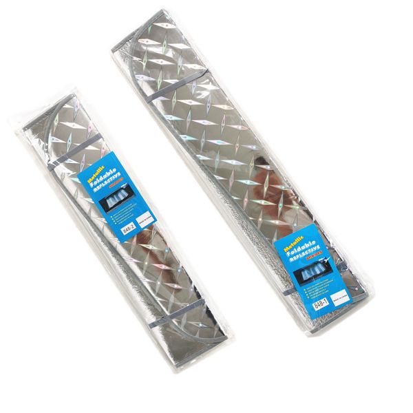 Sun Shade Sun Visor For Car Reflector 67% More Heat - 70x146cm + 60x130cm