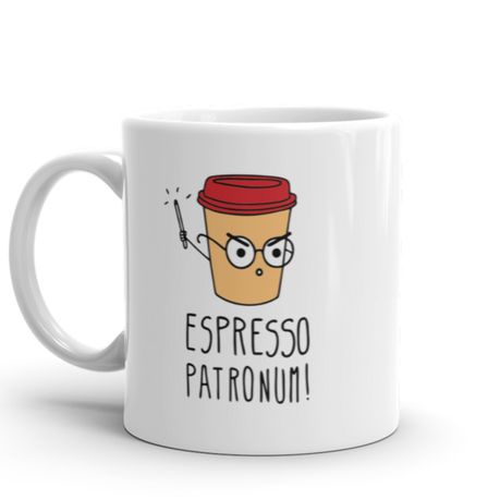 Espresso Patronum Mug, Harry Potter Coffee Mug