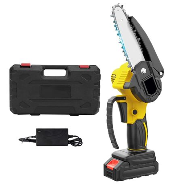 6 Inch Brushless Chain Saw Cordless Handheld Pruning Saw Long Battery Life