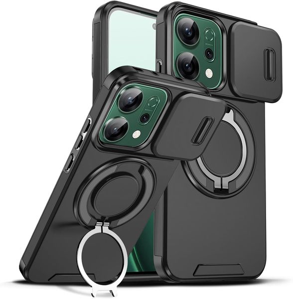 Magnetic Rotate Ring Phone Case Compatible With Oppo Reno 14 5G