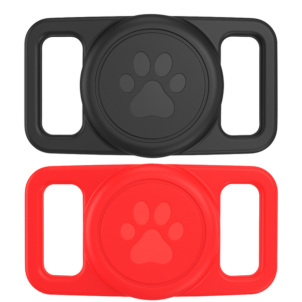 Ökotec Airtag Cat Dog Collar Holder (2-Pack)