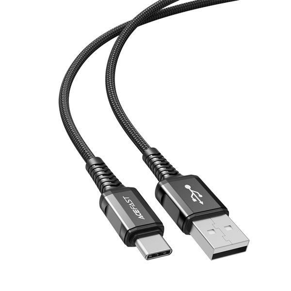 Acefast - USB-A to USB-C aluminum alloy charging data cable - C1-04
