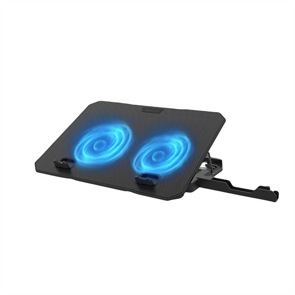 Astrum Dual Fan Laptop Cooling Pad with Phone Holder - LCP152