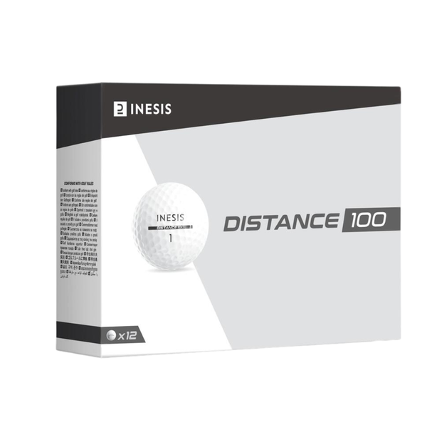 Inesis Golf Balls X12 - Inesis Distance 100