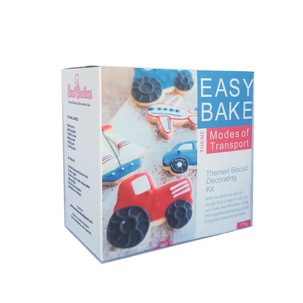 Modes of Transport Decorating Biscuit Kit