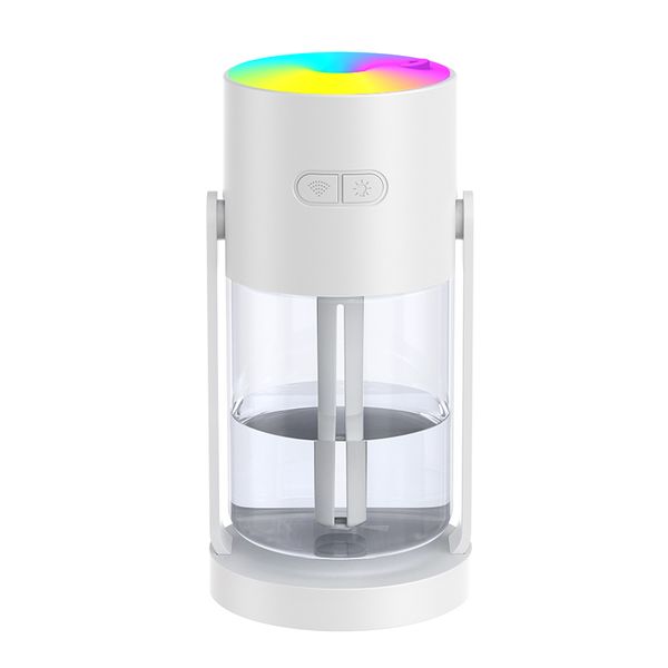 Car Humidifier with Starry Sky Projection, RGB Light, Rotating Fog, USB