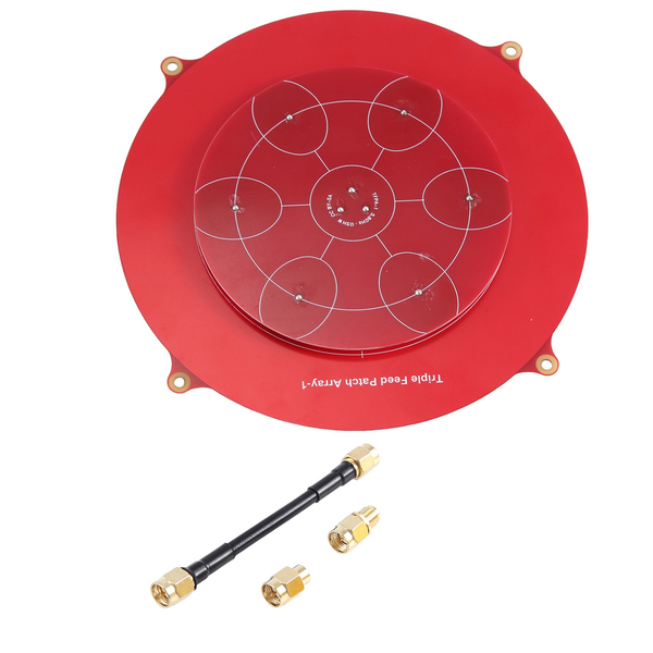 150Mm Triple Feed Patch 5.8Ghz 14Dbi Pagoda Array Fpv Antenna for Rc Drone