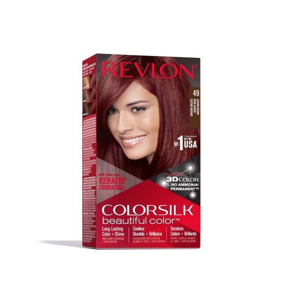 Revlon Colorsilk Permanent Hair Color - Auburn Brown - 49
