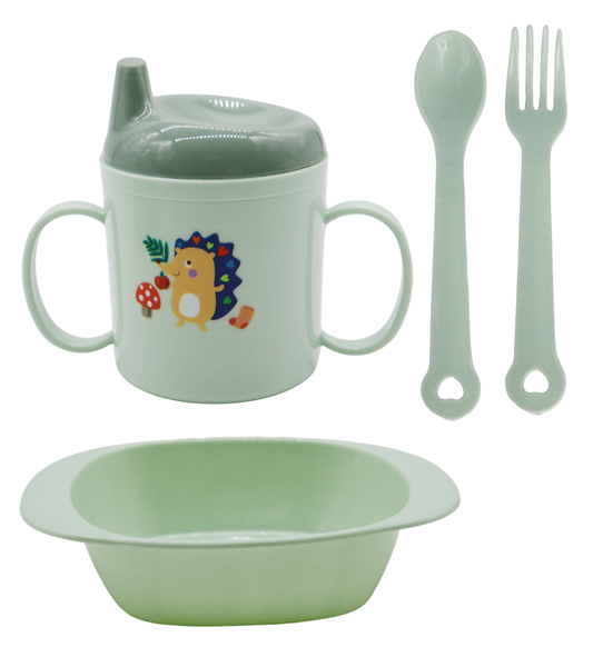 4 Piece Kiddies Dinner Set