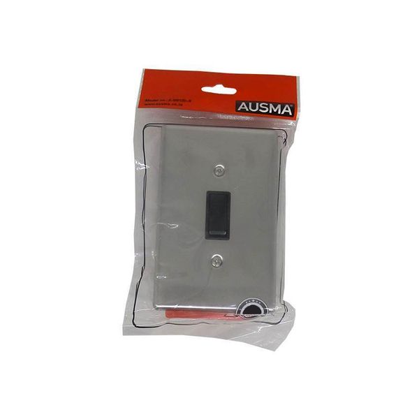 Ausma Single Lever Wall Switch - Steel Cover