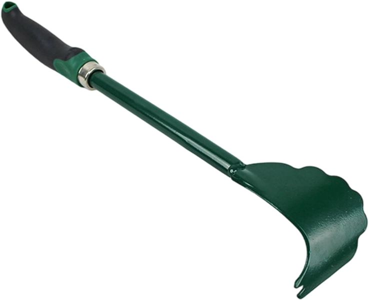 Rust Resistant Cleaning Device With Angled Brush Head For Gardening