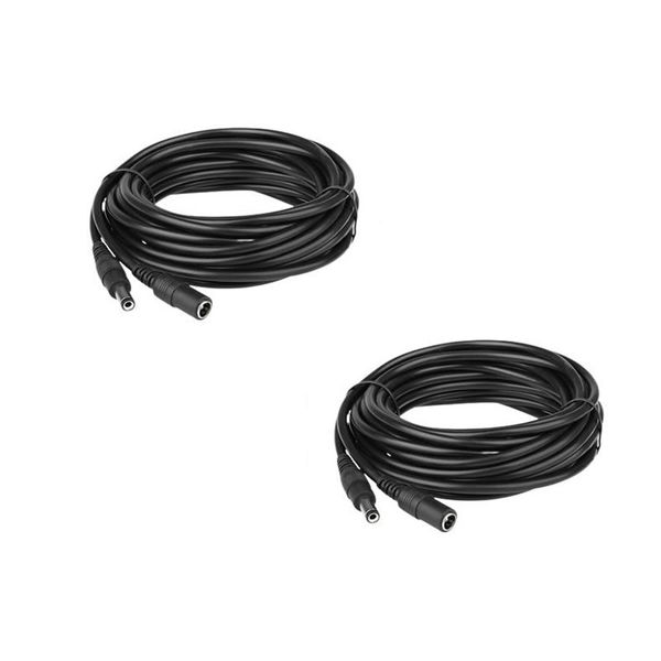 2 Set Of 2m Mini UPS Power Extension DC Cable For Wifi Router And Fibre