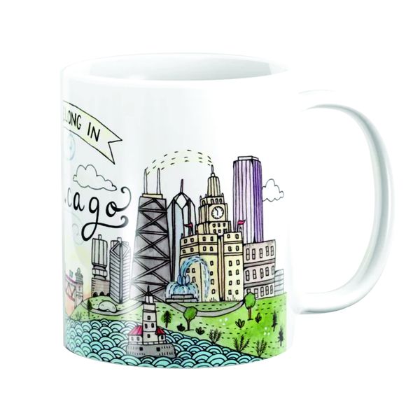 PepperSt mug - We Belong in Chicago