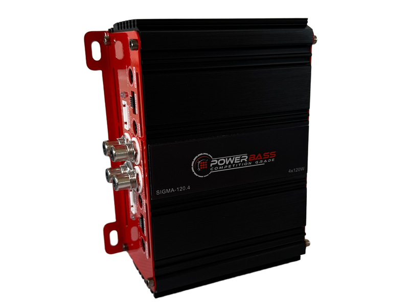 Powerbass SIGMA-120.4 8000W Mini 4 Channel Amplifier