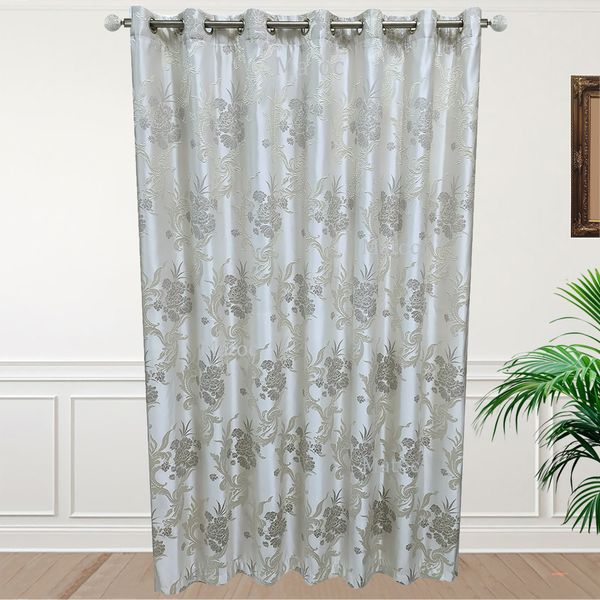 Floral Jacquard Beige - Lined - Eyelet image