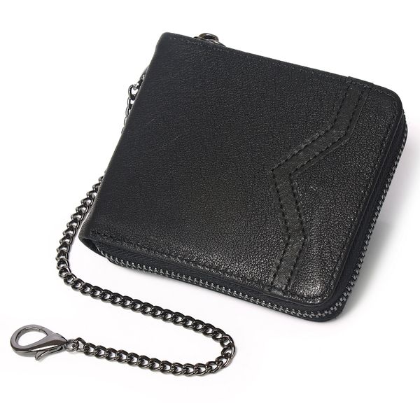 Men's short anti-theft multifunctional wallet
