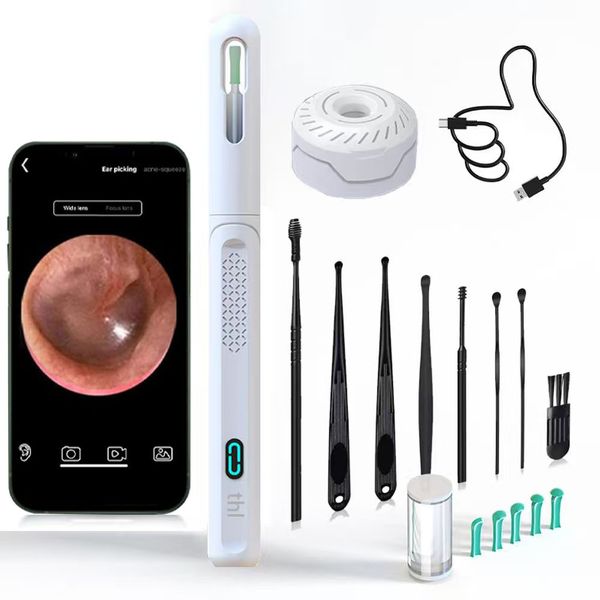 thl Earwax Removal Tool: HD Camera, Light - Works with iPhone &amp; Android